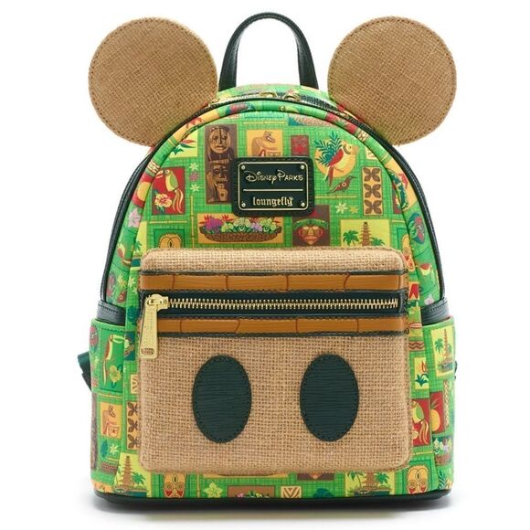 Enchanted Tiki Room Disney Parks Loungefly Mickey Main Backpack Series 5 NWT - Picture 1 of 6